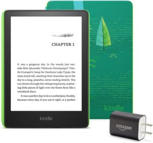 All contents of the Kindle Paperwhite Kids Essentials Bundle