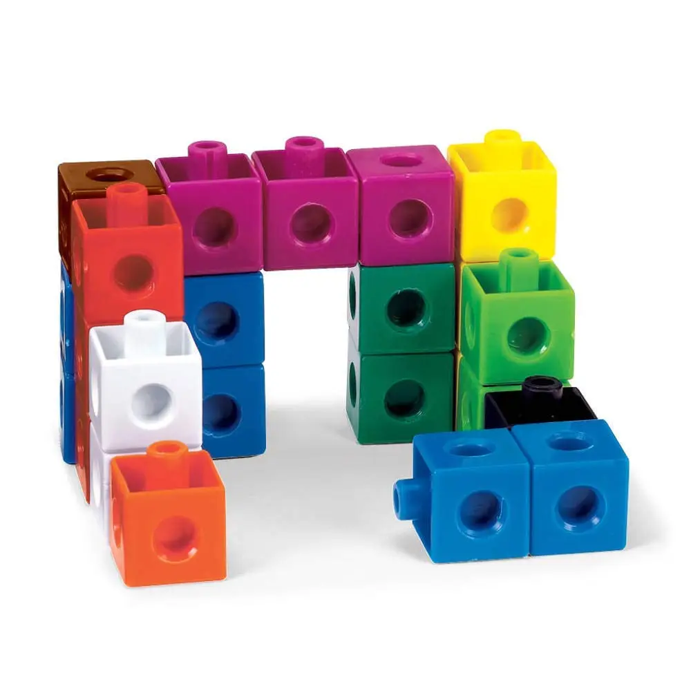 Snap cubes included in the Manipulatives at Home