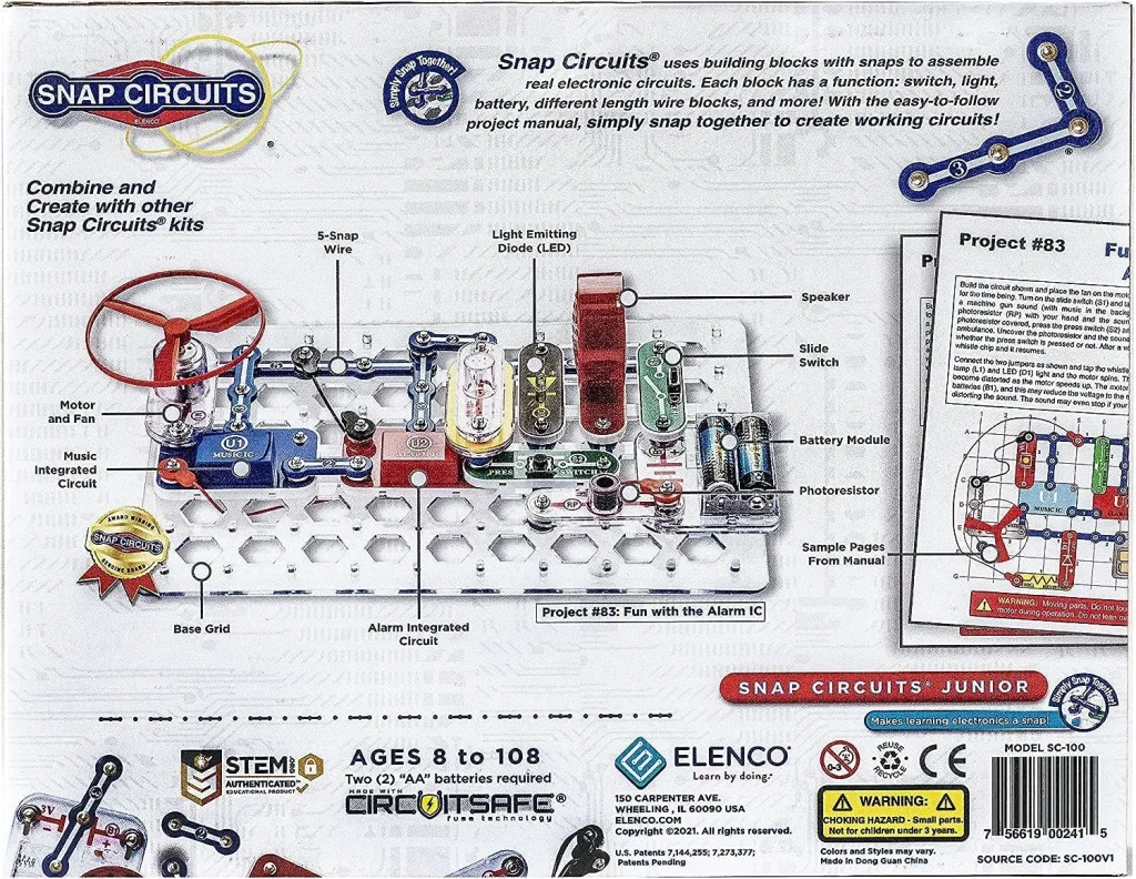 thumbnail image 2 of Snap Circuits Jr. 130 Access Kit 2 of 11